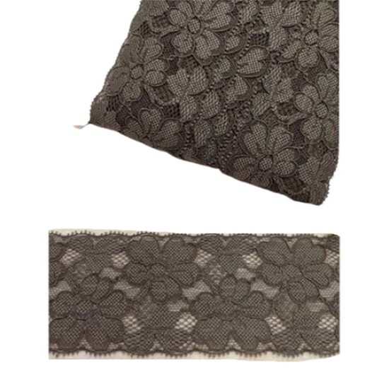 Δαντέλα ατραντέ ελαστική πούρο 6.5cm () Δαντέλα ατραντέ ελαστική πούρο 6.5cm ()