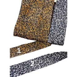 Ρέλι animal print γυαλιστερό 3 cm Ρέλι animal print γυαλιστερό 3 cm