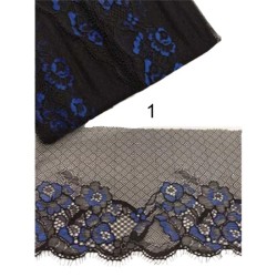 Δίχρωμη δαντέλα σαντιγί (2 Χρώματα) 14cm