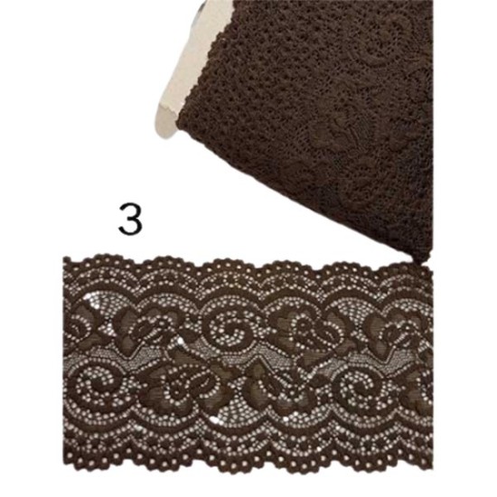 Δαντέλα ατραντέ ελαστική 10cm (7 χρώματα) (108736)