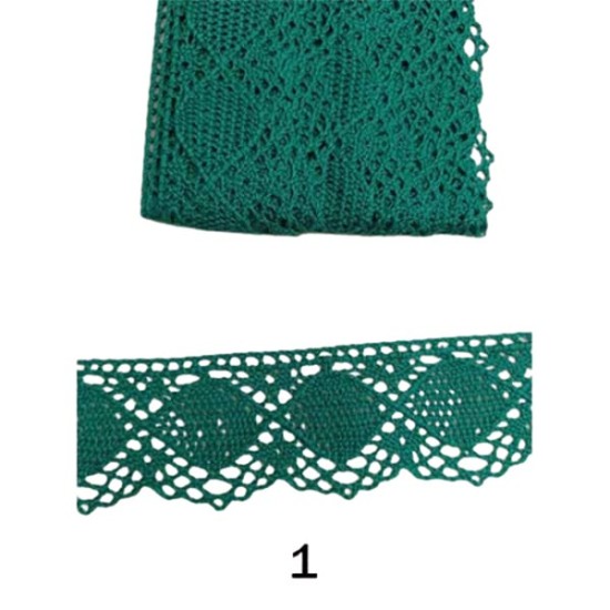 Δαντέλα Βαμβακερή 4cm (3 χρώματα) ()
