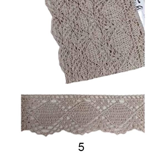 Δαντέλα Βαμβακερή 4cm (3 χρώματα) (103828)