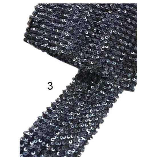 τρέσα ελαστική παγίετα 5cm σε 2 χρώματα (109045)