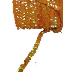 Τρέσα με παγέτα ελαστική σε 3 χρώματα