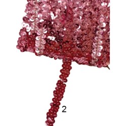 Τρέσα με παγέτα ελαστική σε 3 χρώματα