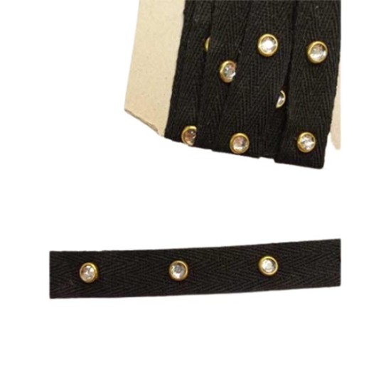 Φακαρόλα με στράς 2cm ()