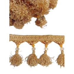 Κρόσσι Με Διάφανη Χάντρα 10cm Κρόσσι Με Διάφανη Χάντρα 10cm