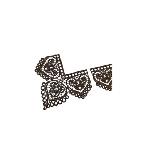 Λασέ Μηχανής γωνία χρυσό Σκούρο 12 cm ()