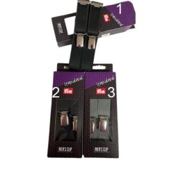 Ανδρικές στενές τιράντες Prym M-L σε 3 χρώματα