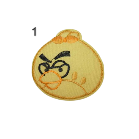 Ραφτό  Μοτίφ Angry birds σε 4 χρώματα ()