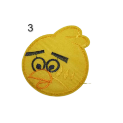Ραφτό  Μοτίφ Angry birds σε 4 χρώματα