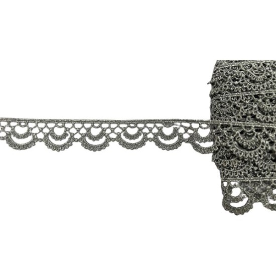 Λασέ μηχανής 2,5 cm σε 4 χρώματα (98439)