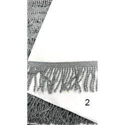Κρόσι χρυσό-ασημί lurex 5 cm Κρόσι χρυσό-ασημί lurex 5 cm