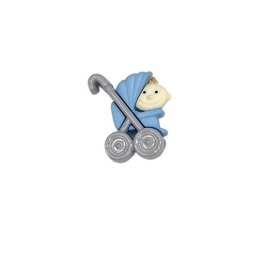 Παιδικό κουμπί baby boy trolley  ()
