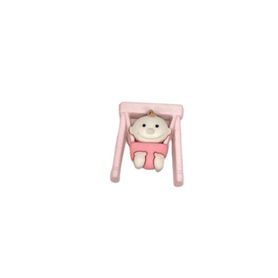 Παιδικό κουμπί baby in swing ()