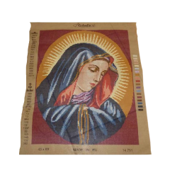 Σταμπωτός  πίνακας DMC N14751 Παναγία