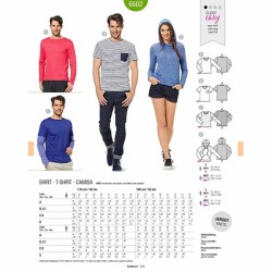 Burda Πατρον 6602 Burda Πατρον 6602