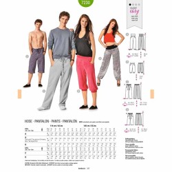 Burda Πατρον 7230 Burda Πατρον 7230