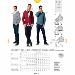 Burda Πατρον 7734 Burda Πατρον 7734