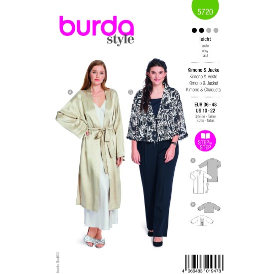 BURDA πατρόν 5720 () BURDA πατρόν 5720 ()