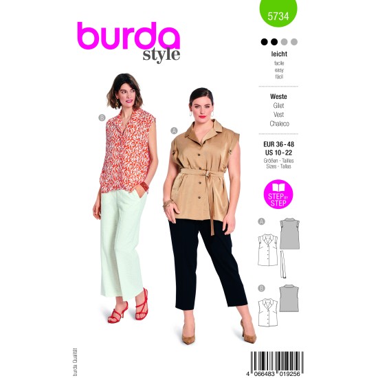 Burda Πατρον 5734 () Burda Πατρον 5734 ()