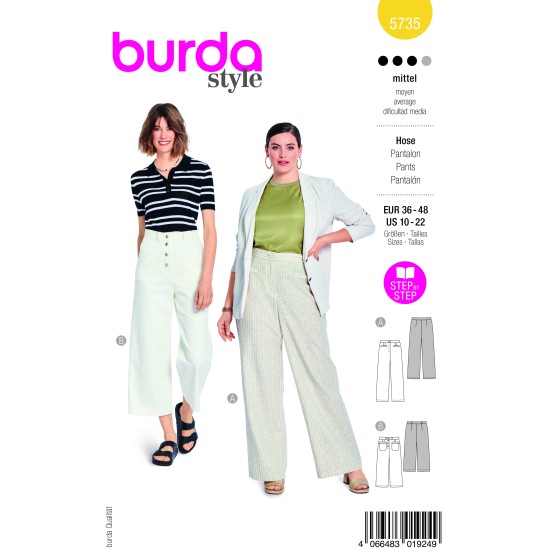 Burda Πατρον 5735 () Burda Πατρον 5735 ()