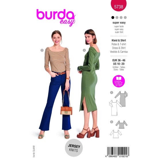Burda Πατρόν 5738 () Burda Πατρόν 5738 ()