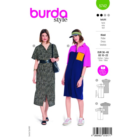 Burda Πατρόν 5742 () Burda Πατρόν 5742 ()