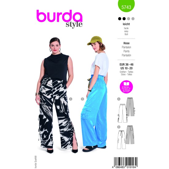 Burda Πατρόν 5743 () Burda Πατρόν 5743 ()
