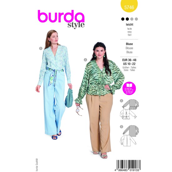 BURDA πατρόν 5746 () BURDA πατρόν 5746 ()
