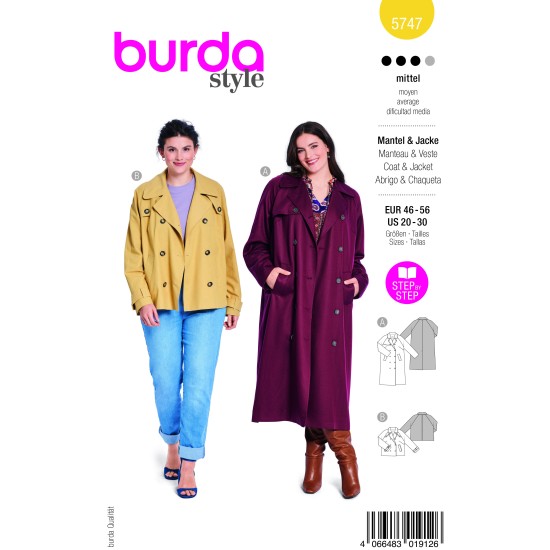 Burda Πατρον 5747 () Burda Πατρον 5747 ()