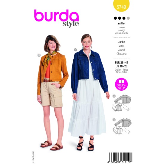 Burda Πατρον 5749 () Burda Πατρον 5749 ()