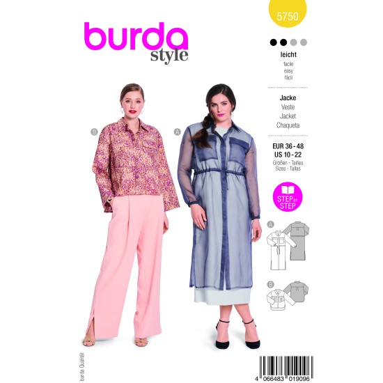 Burda Πατρον 5750 () Burda Πατρον 5750 ()