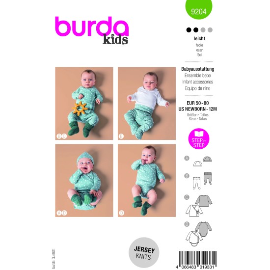 BURDA πατρόν 9204 ()