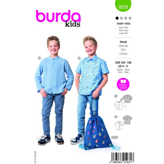 BURDA ΠΑΤΡΟΝ 9209 ()