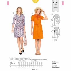 Burda Πατρον Φόρεμα 6143
