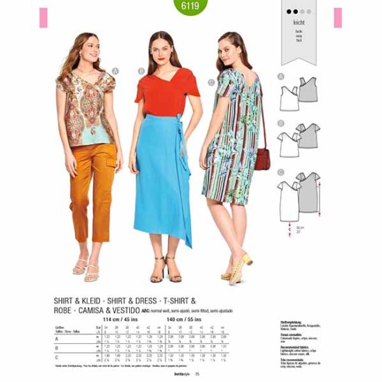Burda Πατρον 6119 ()