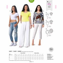 Burda Πατρον 6820