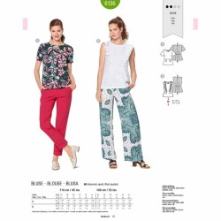 Burda Πατρον 6136