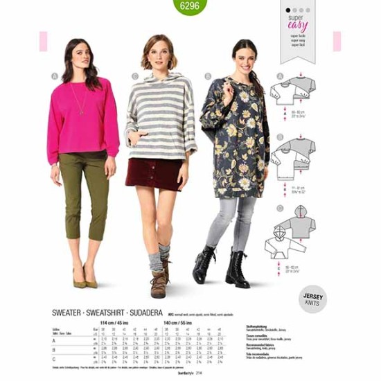 Burda Πατρον 6296 () Burda Πατρον 6296 ()