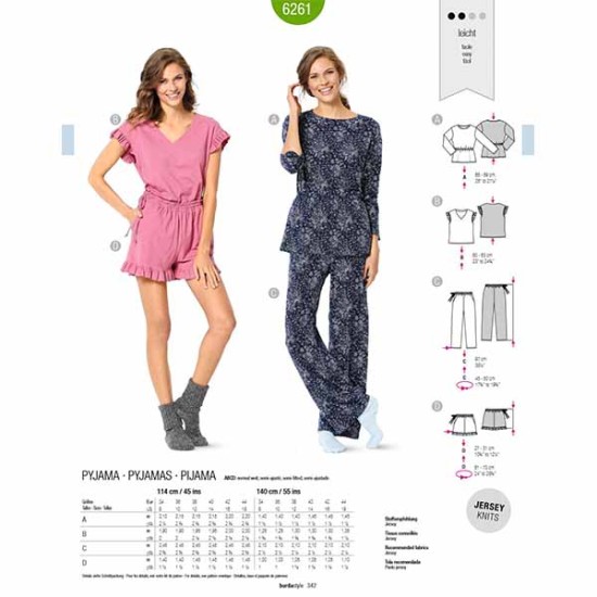 Burda Πατρον 6261 ()