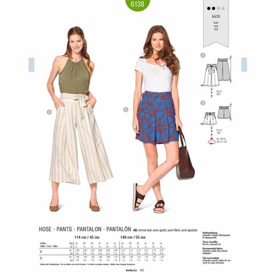 Burda Πατρον 6138 ()