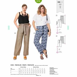 Burda Πατρον 6218 Burda Πατρον 6218