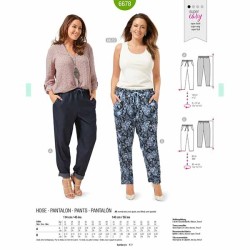 Burda Πατρον 6678 Burda Πατρον 6678