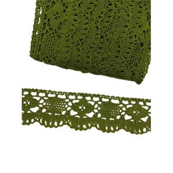 Βαμβακερή δαντέλα 4cm Βαμβακερή δαντέλα 4cm