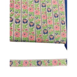 Τρέσα φλοράλ 1,5cm 