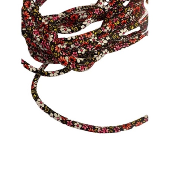 Κορδόνι δερματινη φλοράλ ()