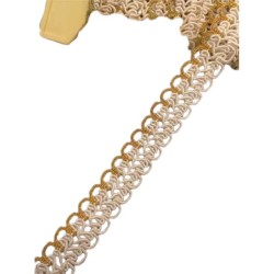 Τρέσα ρεγιόν με χρυσό 2cm 