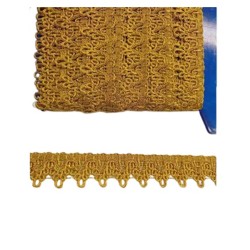 Δαντέλα χρυσή 2,5cm 