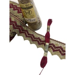 Δαντέλα χρυσή 4.5cm